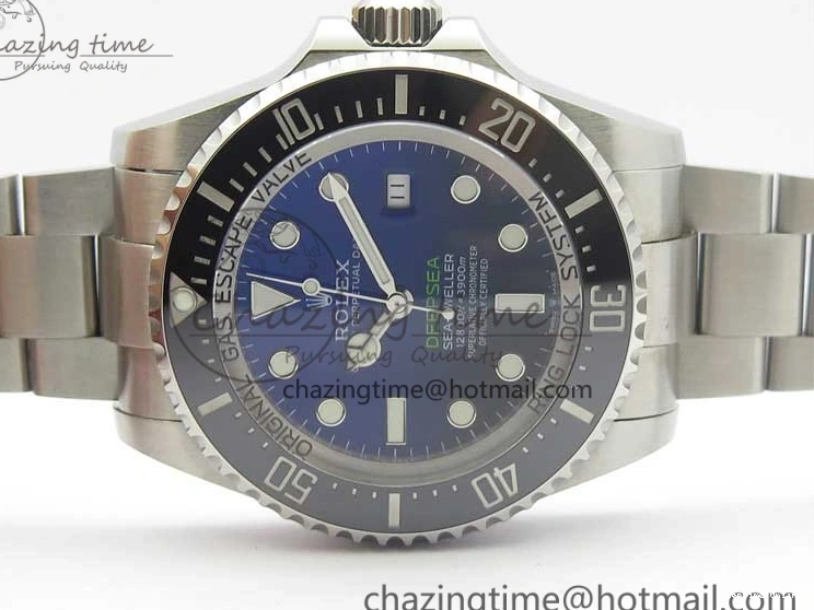 0129 WeatherProof Sea-Dweller 126660 ‘D-Blue’ Noob 1:1 Best Edition 904L SS Case and Bracelet A3235 Clone 3206